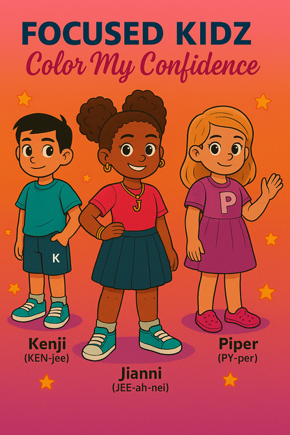 Color My Confidence: A Confidence-Building Activity & Coloring Book for Kids
