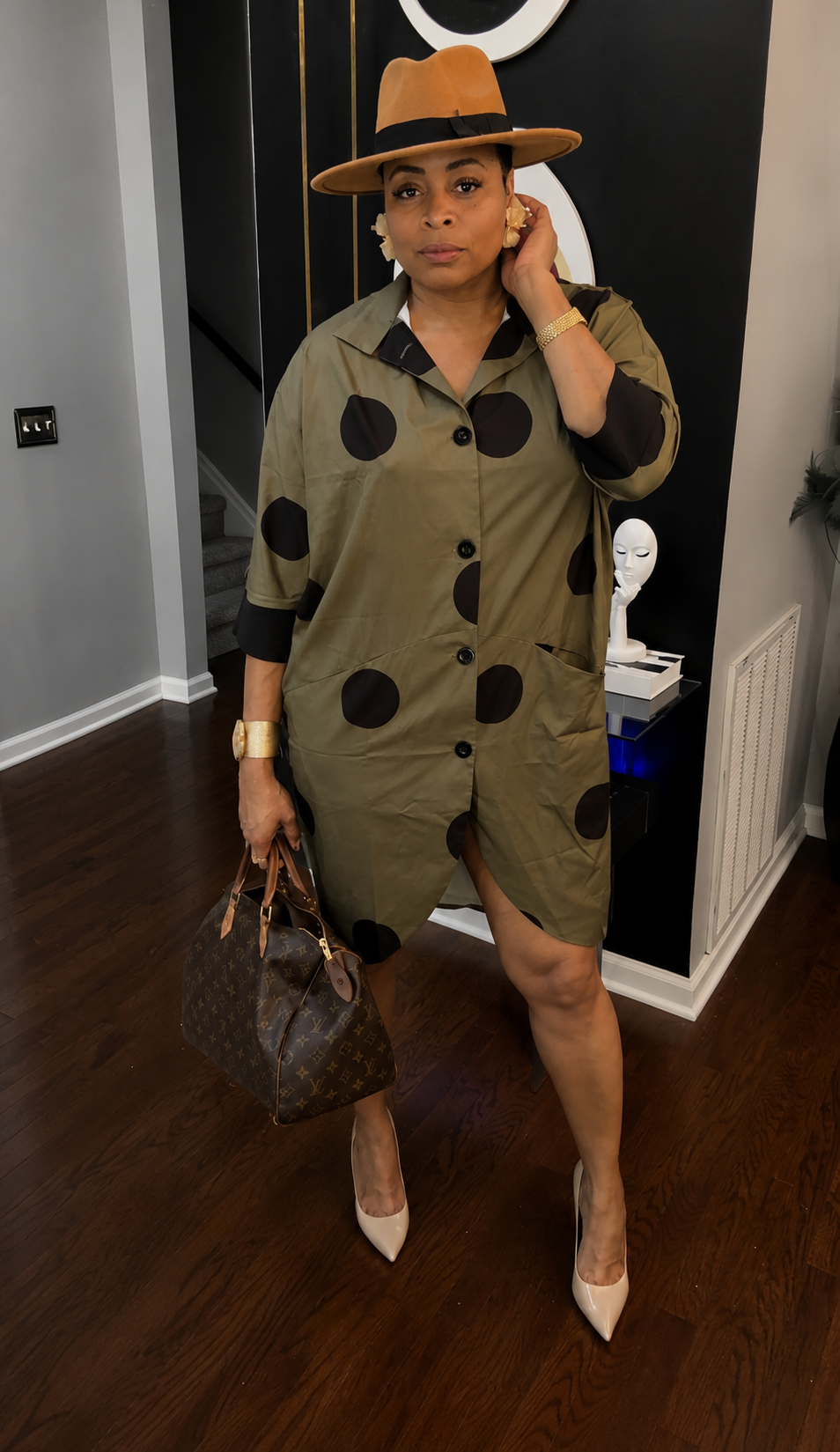 The Muse Oversized Shirt Dress