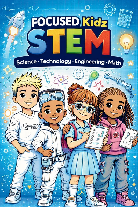 STEM Explorers: A STEM Activity Book for Curious Kids